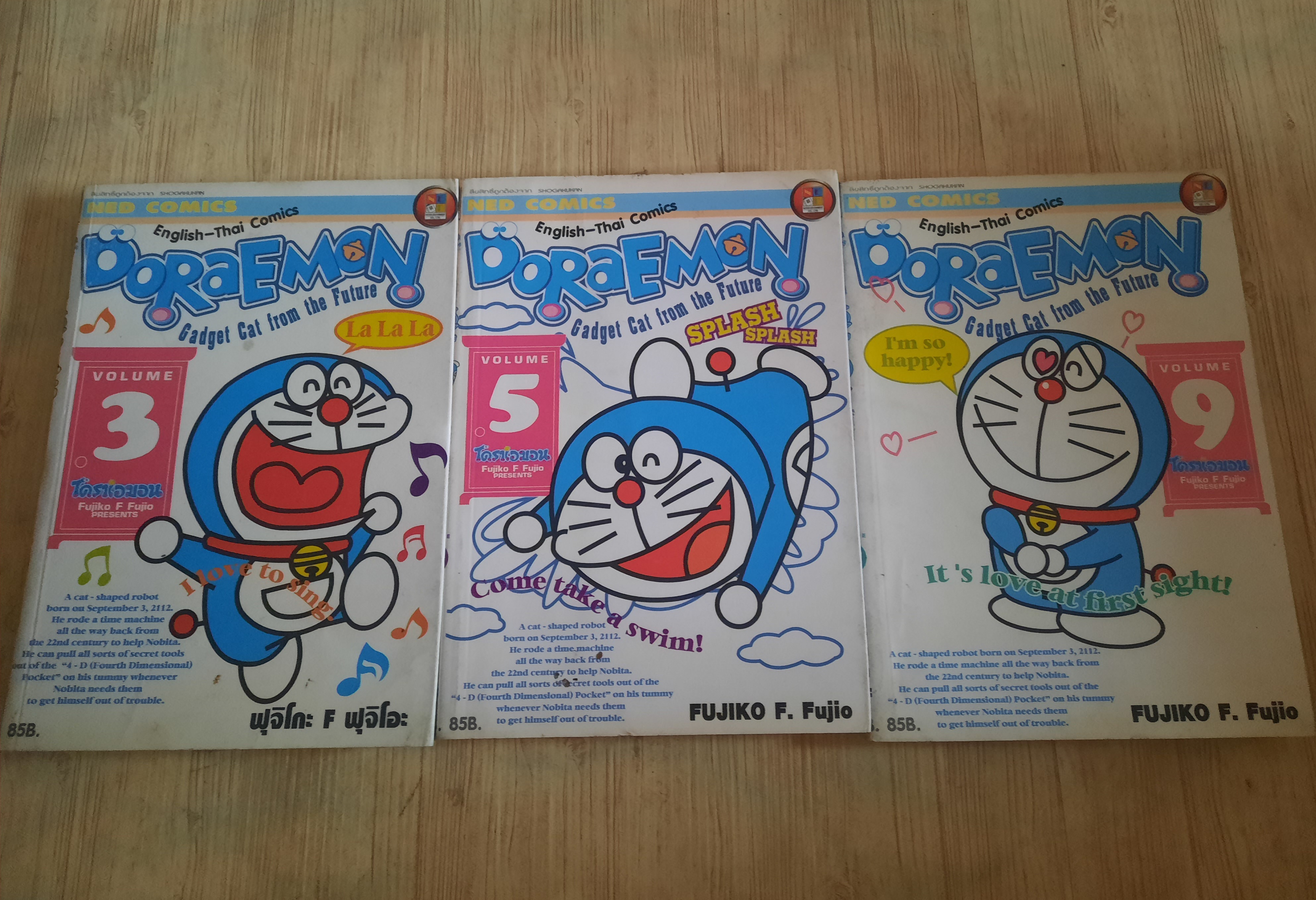DORAEMON English-Thai comics ชุด เล่ม 3,5,9***สินค้าหมด***