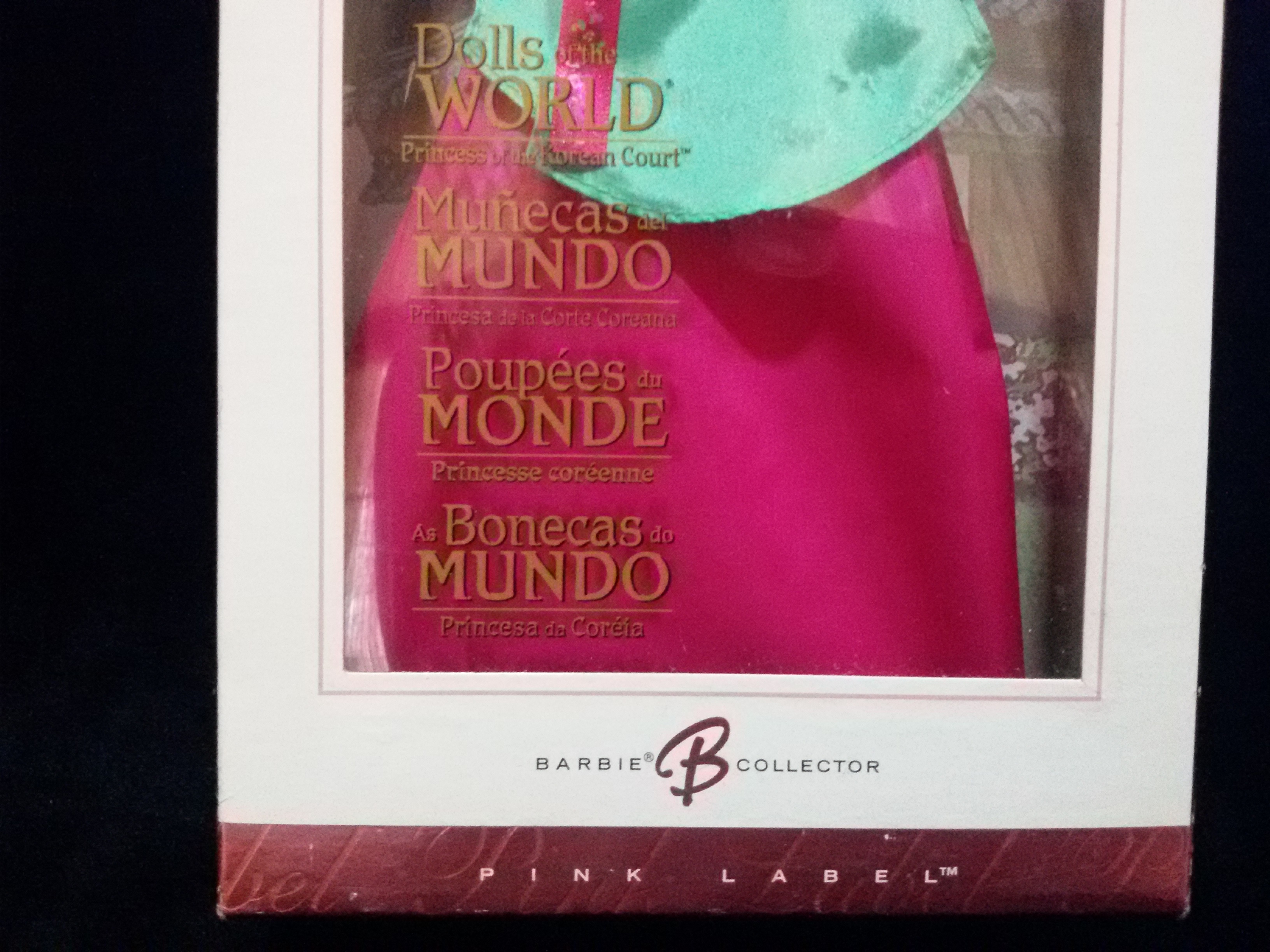 Dolls of the World: Princess of the Korean Court Barbie ตุ๊กตาบาร์บี้แท้มือหนึ่งค่ะ
