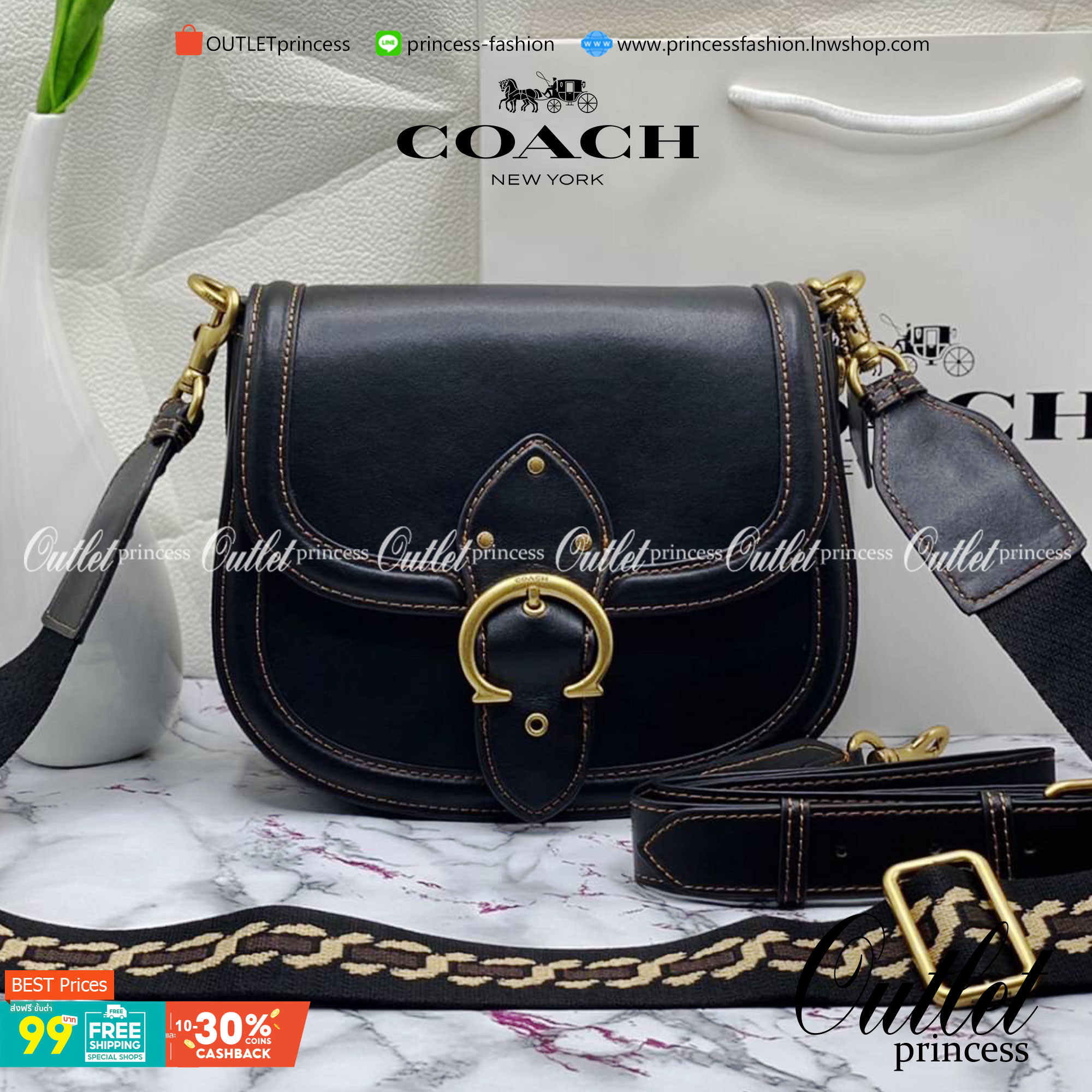 Coach Printed Coated Canvas And Glovetaanned เข้าเพิ่ม 4 แบบ มี 2สาย สายหนังและสายสปอร์ต สุดคุ้มเลยค่าา พร้อมส่งที่ไทยอีกครั้ง ฮอตฮิตไม่เลิกค่ะ ถามหากันเยอะมาก! กระเป๋าสะพายครอสบอดี้ร์ วัสดุหนังแท้ชั้นดีที่สุด! หนังสวย บวกกับอะไหล่แบรนด์ที่ดูเด่นคลาสสิคตร