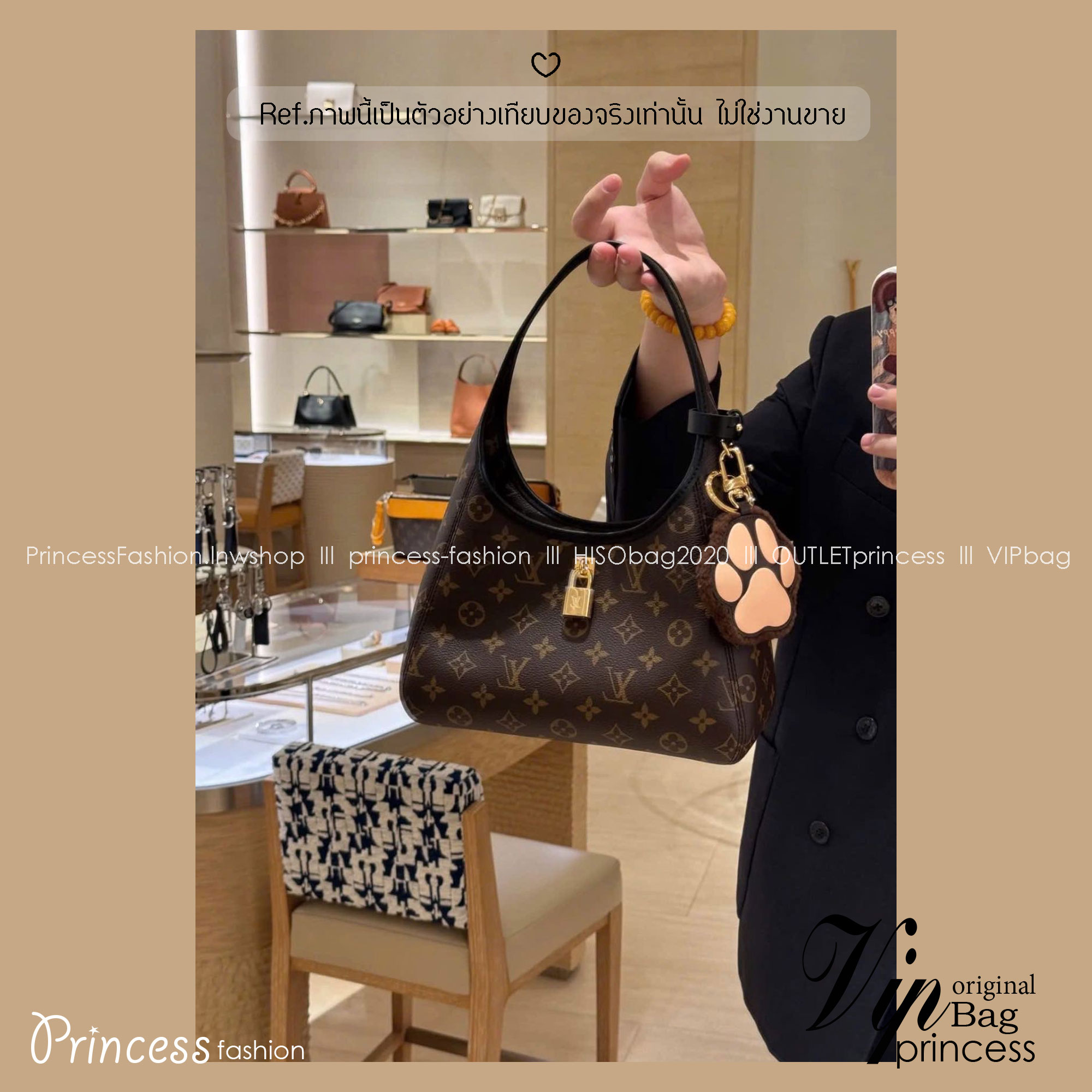 LV The Drop PM กระเป๋าสะพายทรงโฮโบหูจับในตัว ยกให้เป็นเจ้าต้าวน่าร้ากกกก! ที่ใครเห็นต้องเป็นคลั่งรัก คลาสสิค ผู้ดี หรูหราได้ทุกลุค ทุกสไตล์