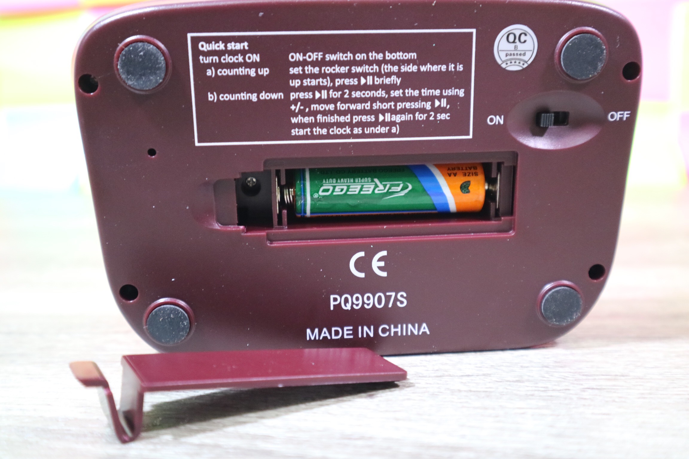 นาฬิกาจับเวลาหมากกระดานดิจิตอลLEAP รุ่น PQ9907S