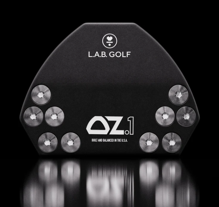 NEW LAB GOLF BLACK OZ.1 34" PUTTER LIE ANGLE: 69° - SHAFT: MATTE BLACK PREMIUM STEEL BLACK - GRIP : PRESS PISTOL 2 DEGREE BLACK RIGHT