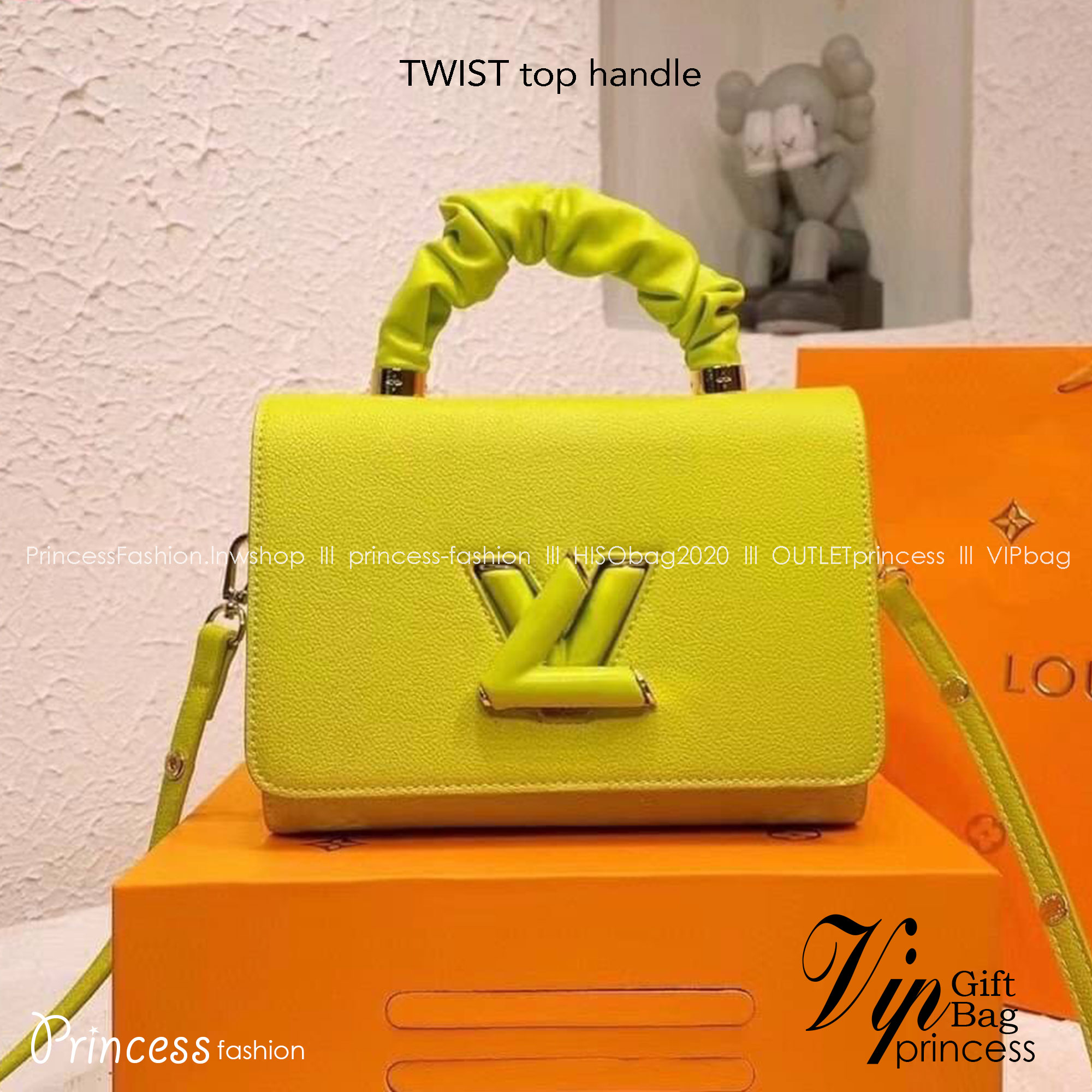 LV TWIST top handle ที่สุดของความสวยในราคาเบาๆ กระเป๋าถือสุดหรู ดีไซน์ทรงคลาสสิค ดีงามม้ากกกก!! มาพร้อมหูจับในตัว ด้วยรูปทรงวินเทจ พร้อมส่งครบ box set ในราคาที่คุ้มที่สุด จัดเถอะค่า ยืนยันว่าสวยคุ้ม!!