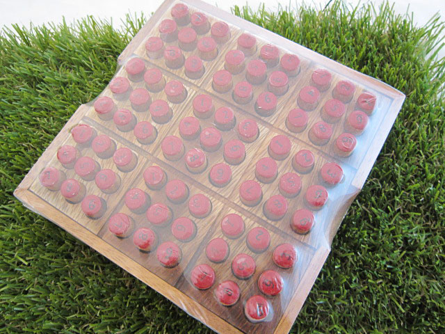 ซูโดกุแบบไม้ขนาดจิ๋ว