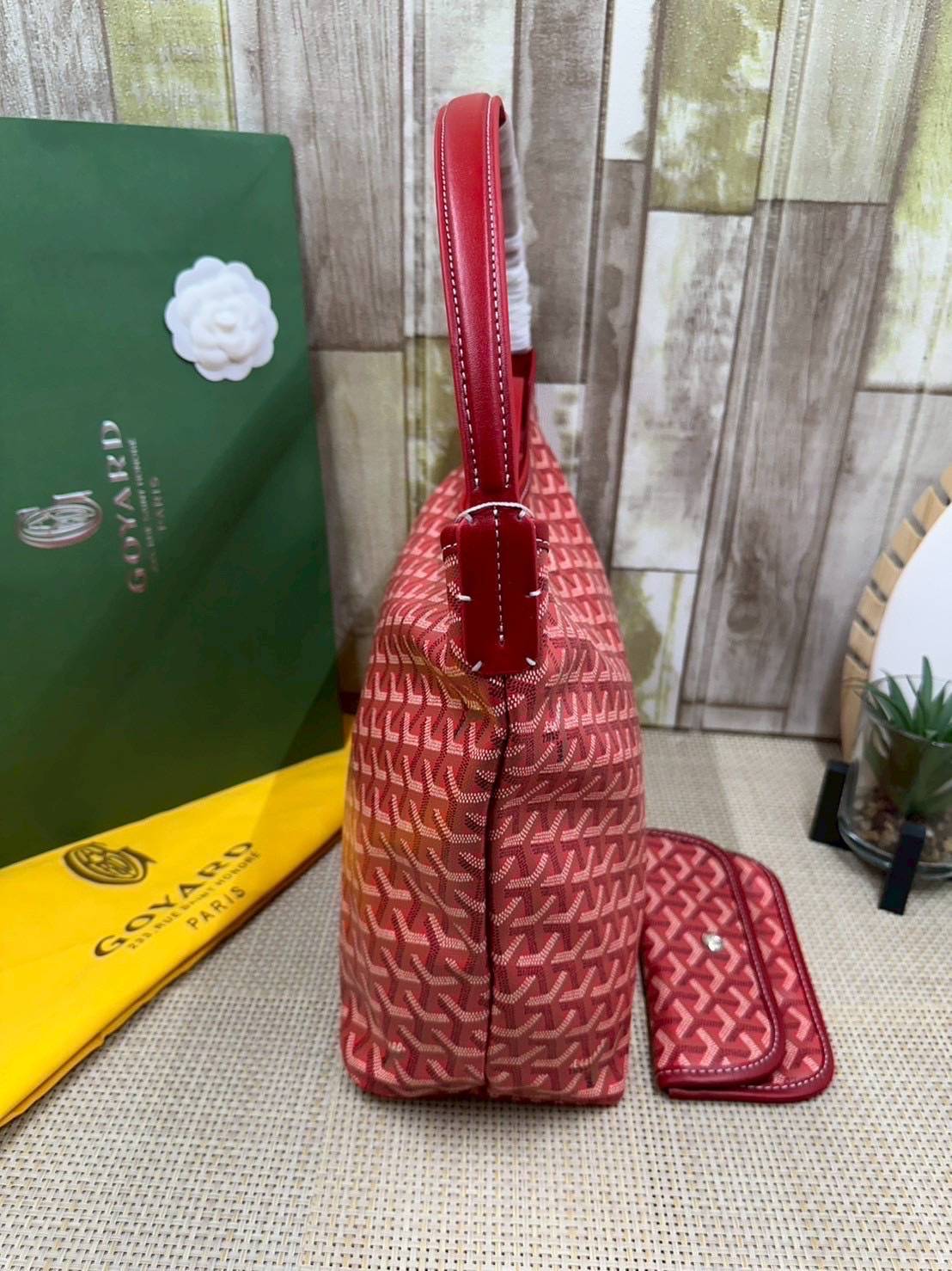 พร้อมส่ง 8 สี ORI หนังแท้ | Goyard Bohème Hobo Bag กระเป๋าสะพายทรงโฮโบ สะท้อนถึงความเบา ความยืดหยุ่น เปิดปิดแบบซิป สะดวกสบายขึ้น