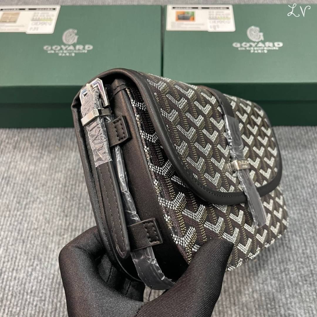 GOYARD belvedere MINI / GOYARD Messenger Bag 8" แบรนด์ดังจากฝรั่งเศส เรัยบหรูแต่ดูสง่า สะดุดตาด้วยลายเฉพาะตัว