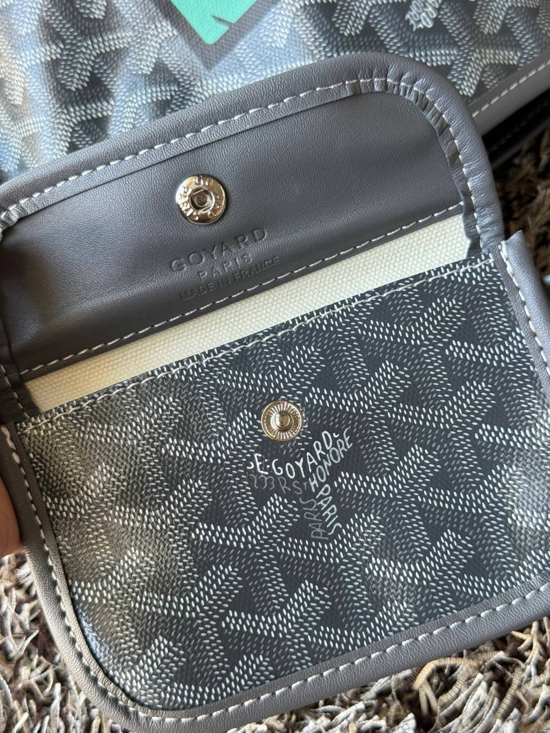 พร้อมส่ง 4 สี GOYARD ANJOU TOTE MINI / Goyard Villette Mini Tote Bag กระเป๋าทรงโท้ทมินิ แบรนด์หรูสัญชาติฝรั่งเศส 🧡 เกรดออริจินอล 1:1 สลับแท้ ใช้งานต่างประเทศได้