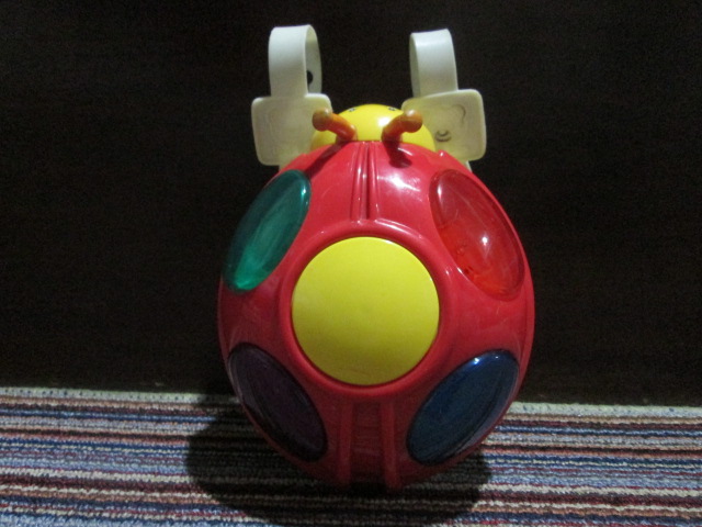 Red Box Music N Lights Ladybug ของเล่นเสริมพัฒนาการมือสอง