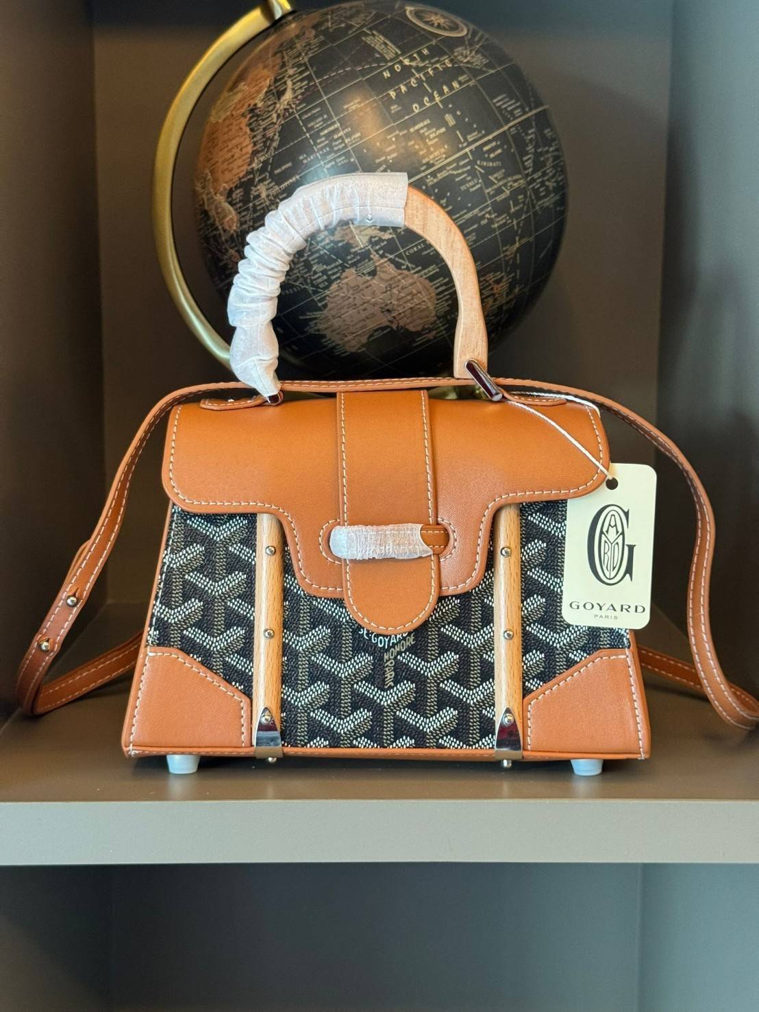 พร้อมส่ง 6 สี Goyard Saïgon Structuré Mini Bag / Saigon Bag กระเป๋าถือ/สะพาย เกรดออริ สลับแท้ 1:1 ใช้ต่างประเทศได้ ภาพถ่ายจากงานขายจริง