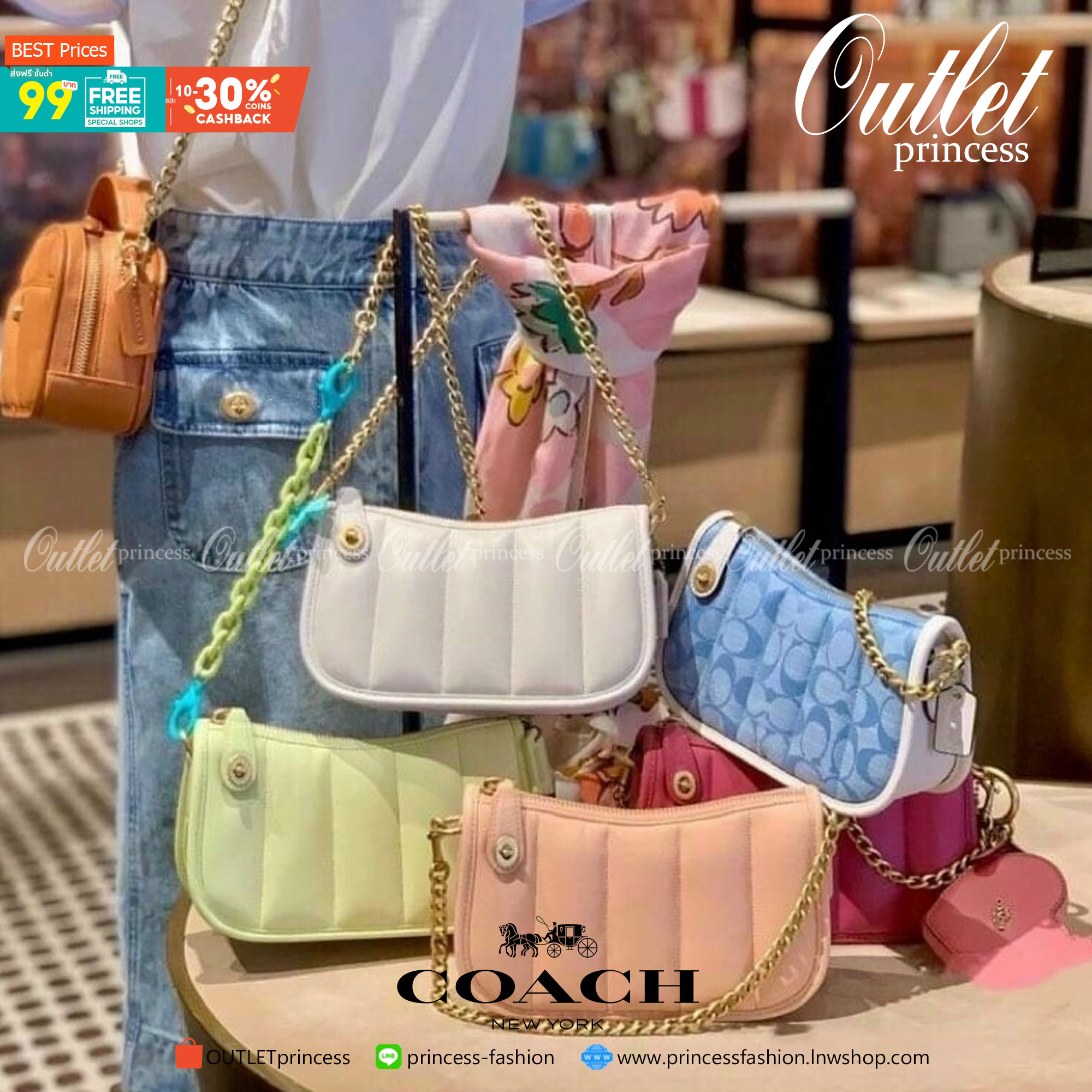 COACH SWINGER 20 WITH QUILTING ((C3490)) พร้อมส่งที่ไทย ออกใหม่ล่าสุดค่ะ! กระเป๋าหิ้วหรือคล้องไหล่ ใบขนาดกระทัดรัด หนัง Nappa แบบนวมล่าสุดค่ะ! เปิดปิดกระเป๋าแบบหมุนล็อค ภายในสามารถใส่มือถือได้;กระเป๋าเงินใบสั้นได้;พาสปอร์ตได้;พร้อมช่องเสียบบัตรได้อีกสามช่