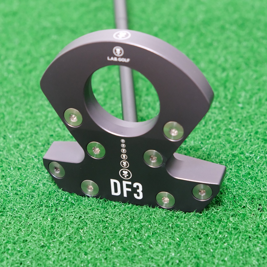 LAB GOLF DF3 CHARCOAL PUTTER L.A.B. GOLF 34 INCH PUTTER 34" 69* LIE STEEL SHAFT + HEADCOVER