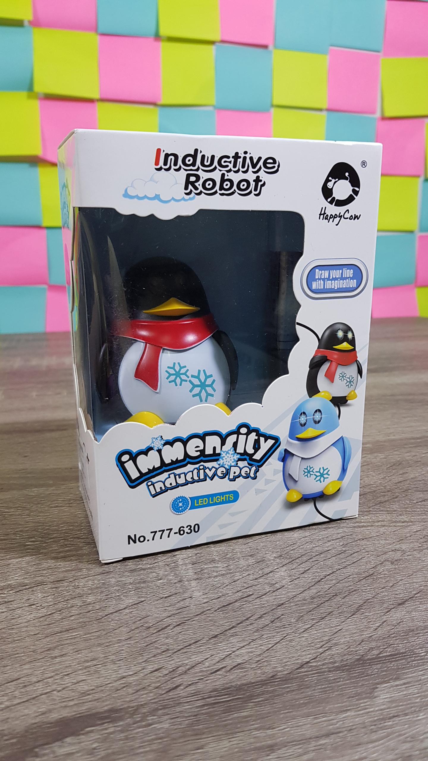 หุ่นยนต์เพนกวินเดินตามเส้น Immensity Inductive Pet