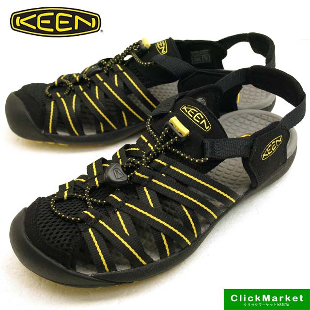 KEEN Kuta - Black/Caylon Yellow M9us/42eu