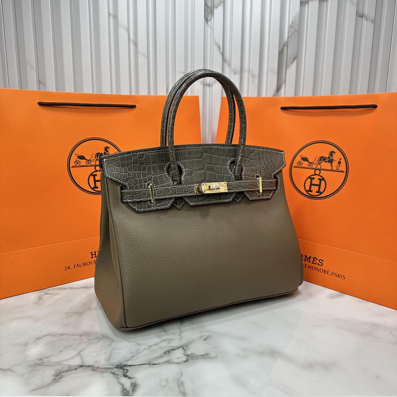 ORI หนังแท้ | Hermes Birkin 25 Bag กระเป๋าสะพายที่สุดแห่งหรูหราลัคชู นิยามของความสง่างามเหนือกาลเวลา แบรนด์เนมในฝัน งดงามดั่งเจ้าหญิง