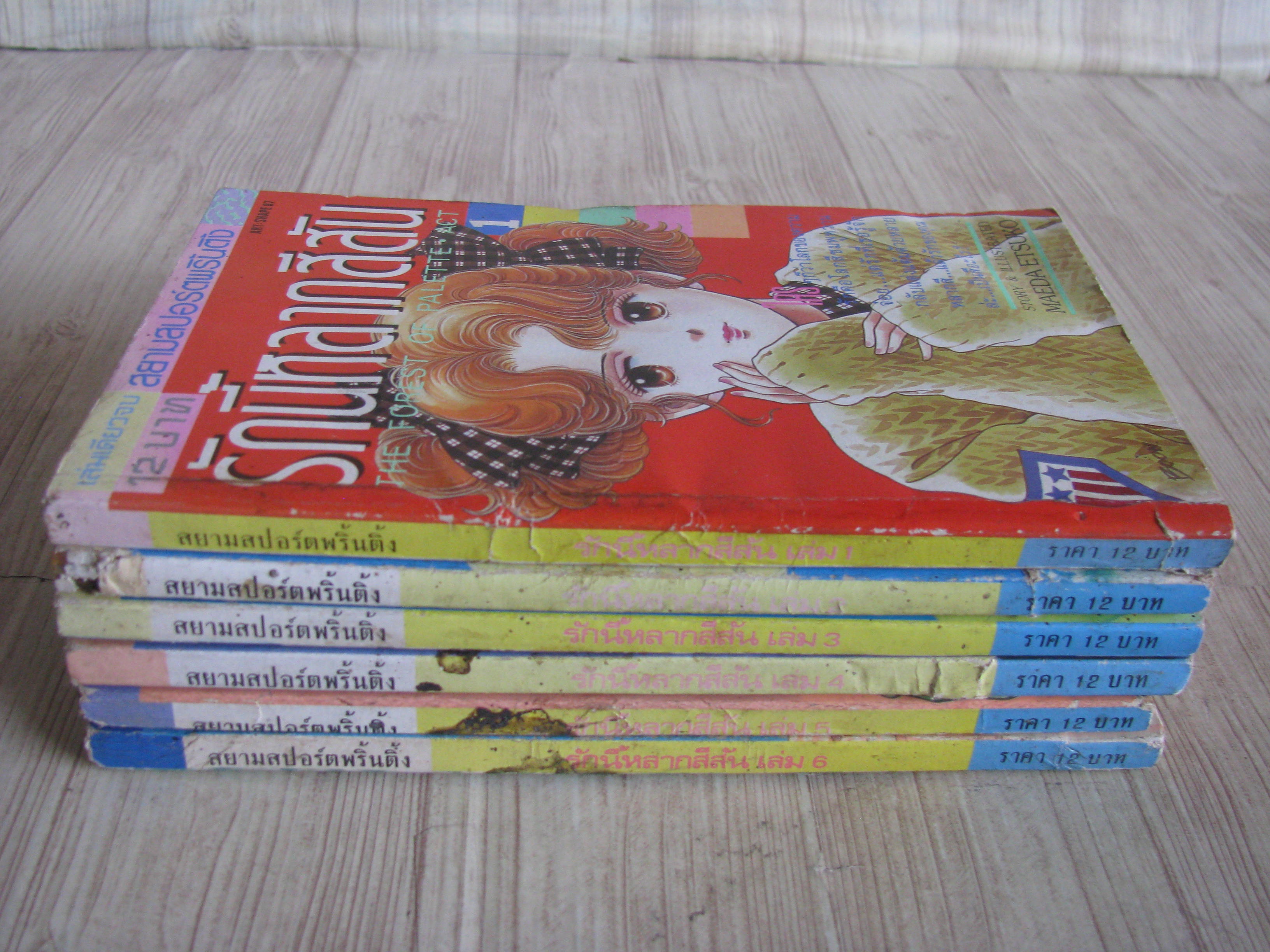 รักนี้หลากสีสัน ชุด 1- 6 (ยังไม่จบชุด)