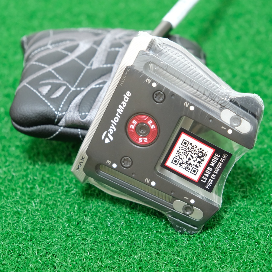 NEW TAYLORMADE SPIDER GT MAX SINGLE BEND 35" PUTTER + HEADCOVER + TOOL