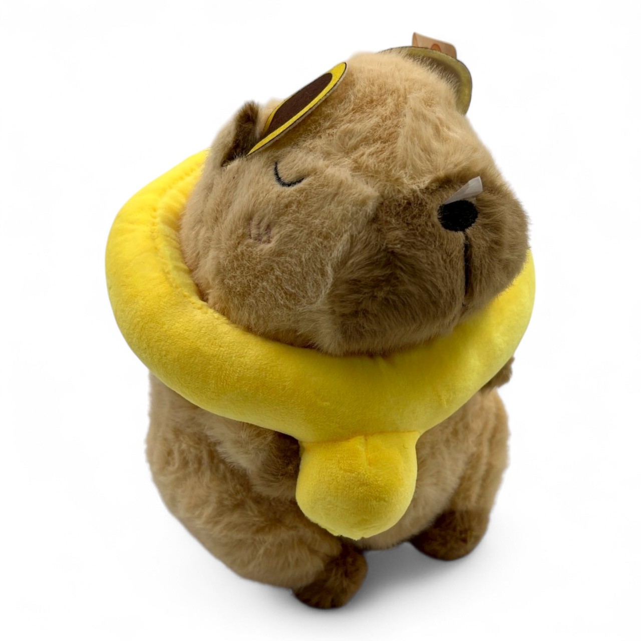 ตุ๊กตาคาปิบาร่าสวมห่วงยาง ขนาดสูง24ซม