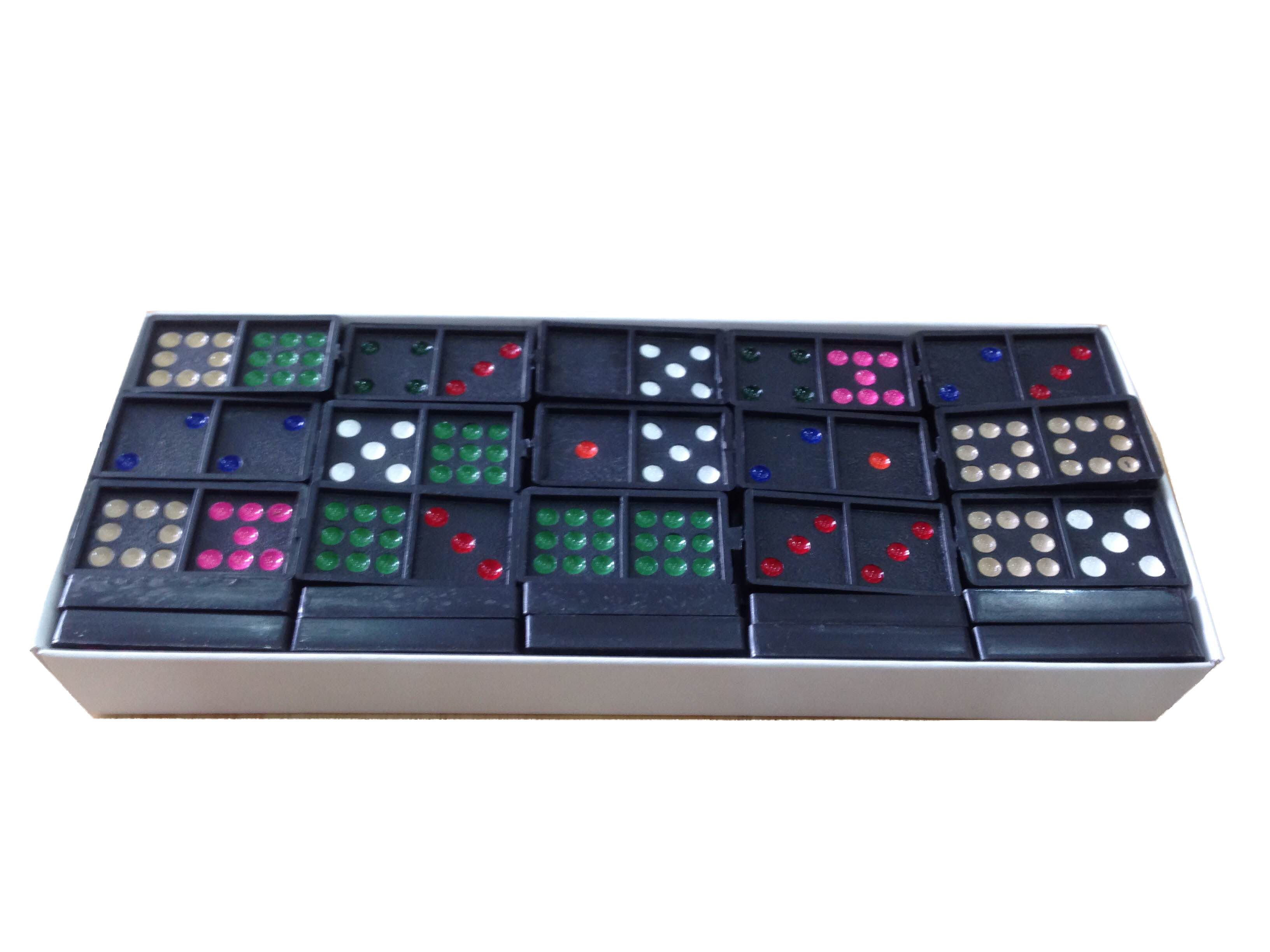 โดมิโน่พลาสติกNo.9071 จำนวน 55 ชิ้น