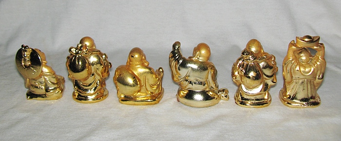 ชุดพระสังกัจจายน์ร่ำรวยเงินทอง (1ชุด มี 6 องค์) แก้ชงปี2561ค่ะ