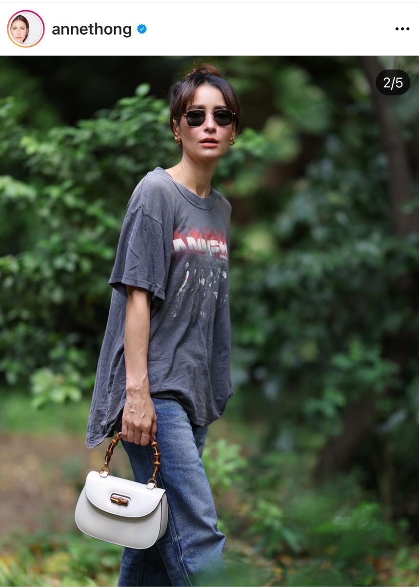 หนังแท้ Gucci Bamboo 1947 small top handle bag พร้อมส่งที่ไทย