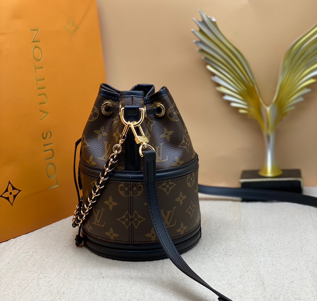 LV Bucket Bag 16cm 💖เกรดออริ 1:1 สลับแท้ ใช้งานต่างประเทศได้ ภาพถ่ายจากงานจริง