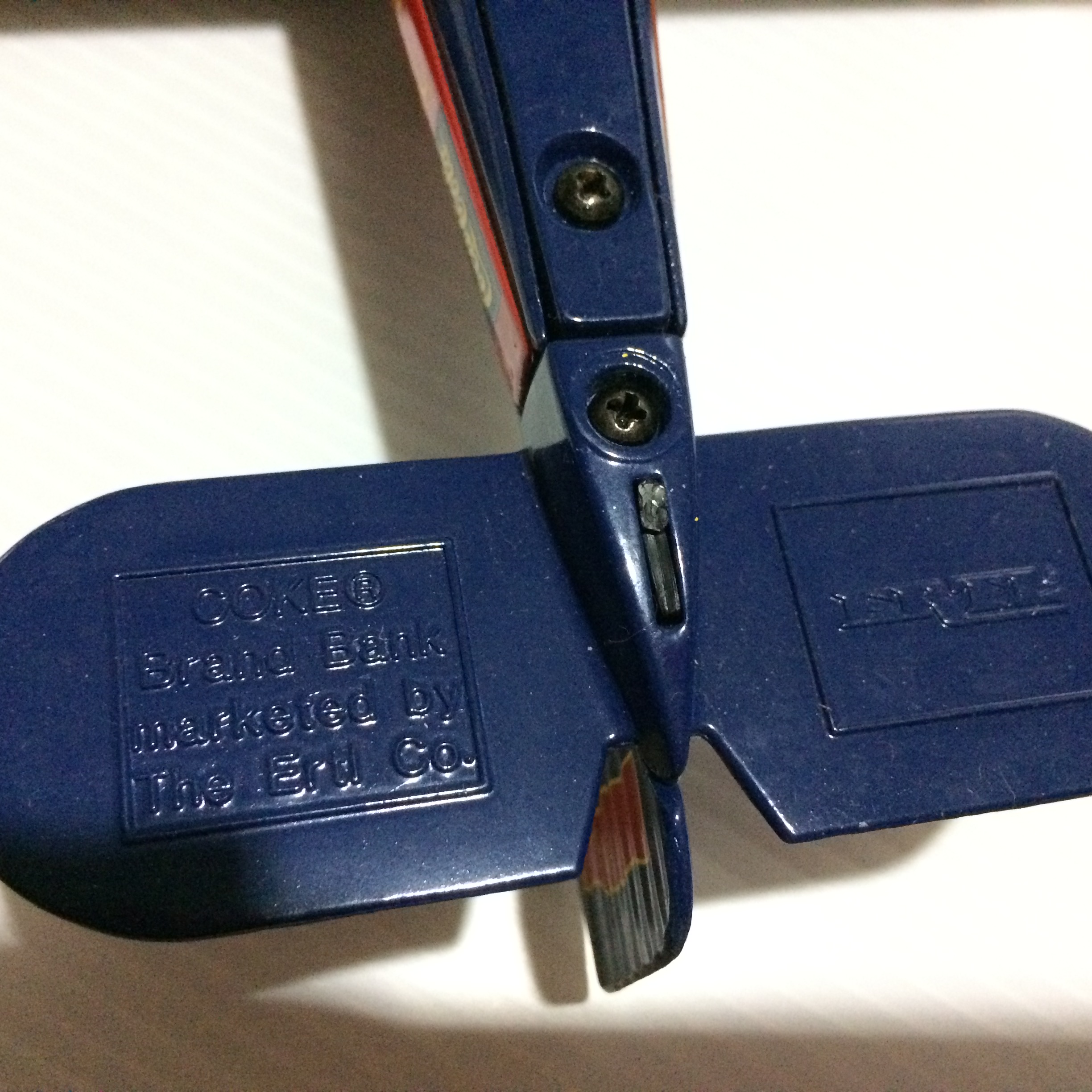 ERTL Vintage 1996 Diecast Coca Cola Airplane Coin Bank เหล็กทั้งลำ มือสองสภาพดีค่ะ