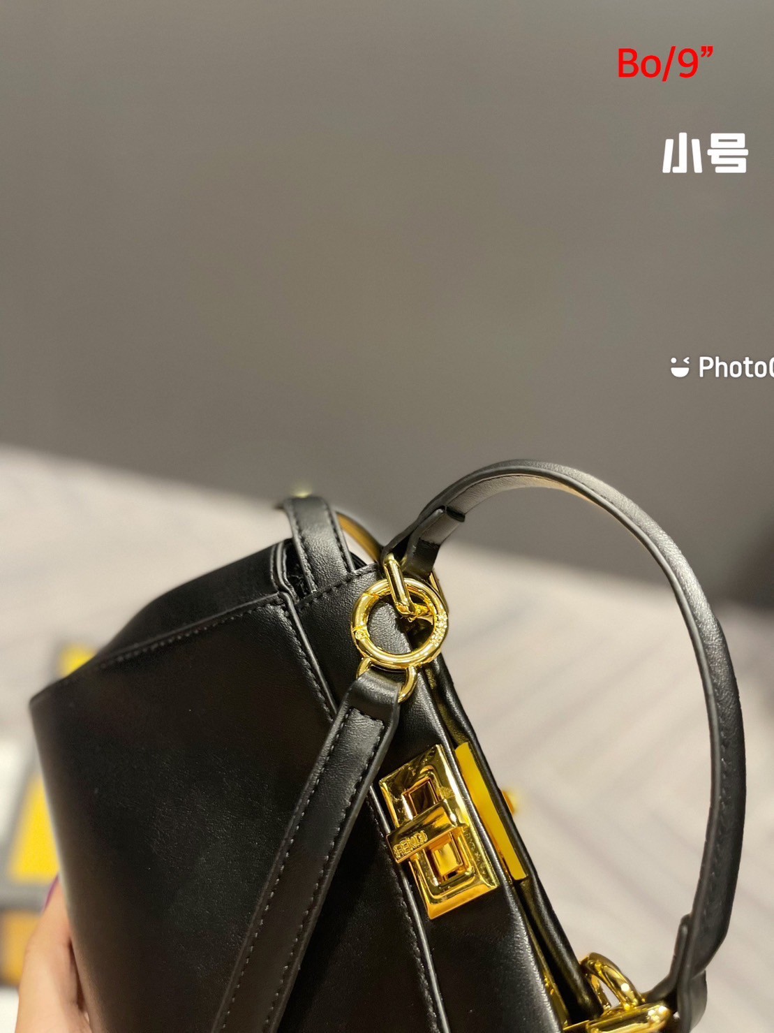 Fendi peekaboo Monster handle bag 9" กระเป๋ายอดนิยมของแบรนด์ ดีไซน์สวยเรียบหรูแฝงด้วยความเก๋ มาพร้อมสายยาว