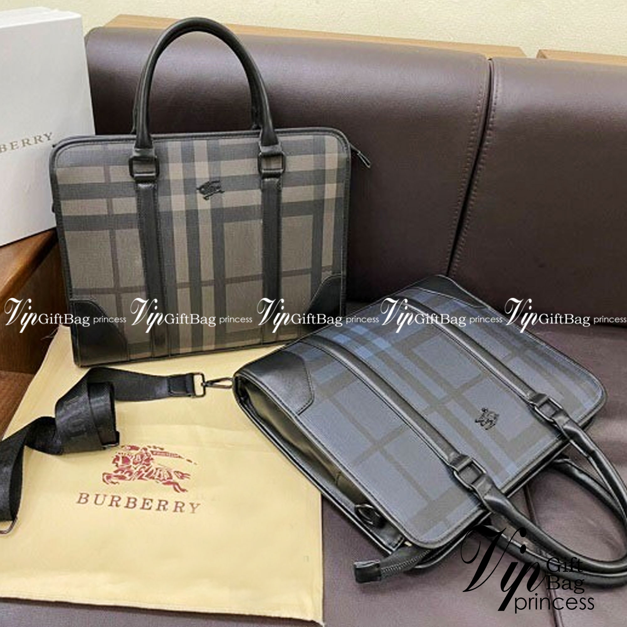 Burberry Men Ainsworth Briefcase / Burberry Newburg Briefcase / Burberry Briefcase Men Bag กระเป๋าเอกสารผู้ชาย กระเป๋าถือแนวนอนกระเป๋าธุรกิจใบใหญ่ สวยงามน่าใช้ จะถือหรือใช้แบบสะพายข้าง ลุคออกมาคือดูดีทีเดียว สินค้าแนะนำ