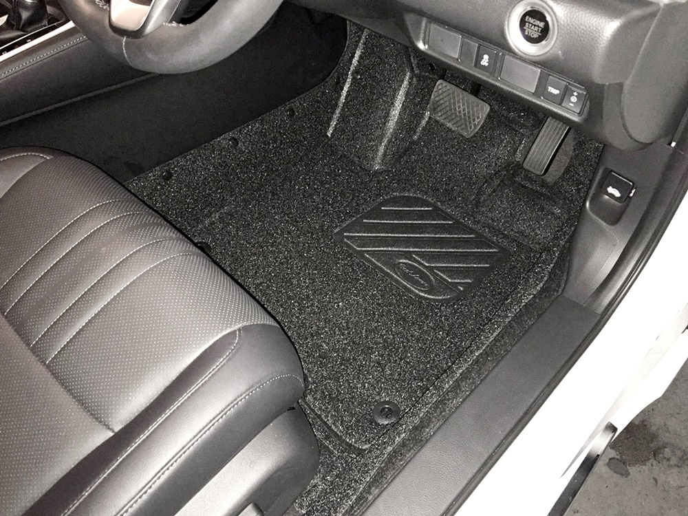 พรมดักฝุ่นไวนิล HONDA ACCORD G11 ปี2023-29 พรมดักฝุ่นในรถยนต์ ฮอนด้า แอคคอร์ด จี11 รีดขอบ เข้ารูป ภายในรถ เต็มคัน