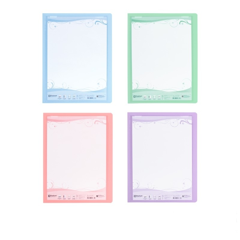 แฟ้มโชว์เอกสาร10ไส้ เติมไส้ได้