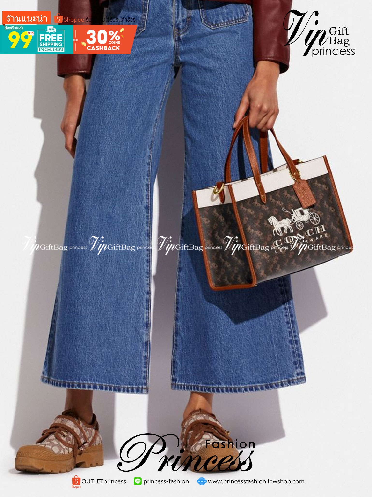 COACH FIELD TOTE 30 WITH HORSE AND CARRIAGE PRINTAND CARRIAGE BADGE 📣พร้อมส่งที่ไทย ใหม่ล่าสุด บอกเลยสีสวย สุดคลาสสิคมากๆ