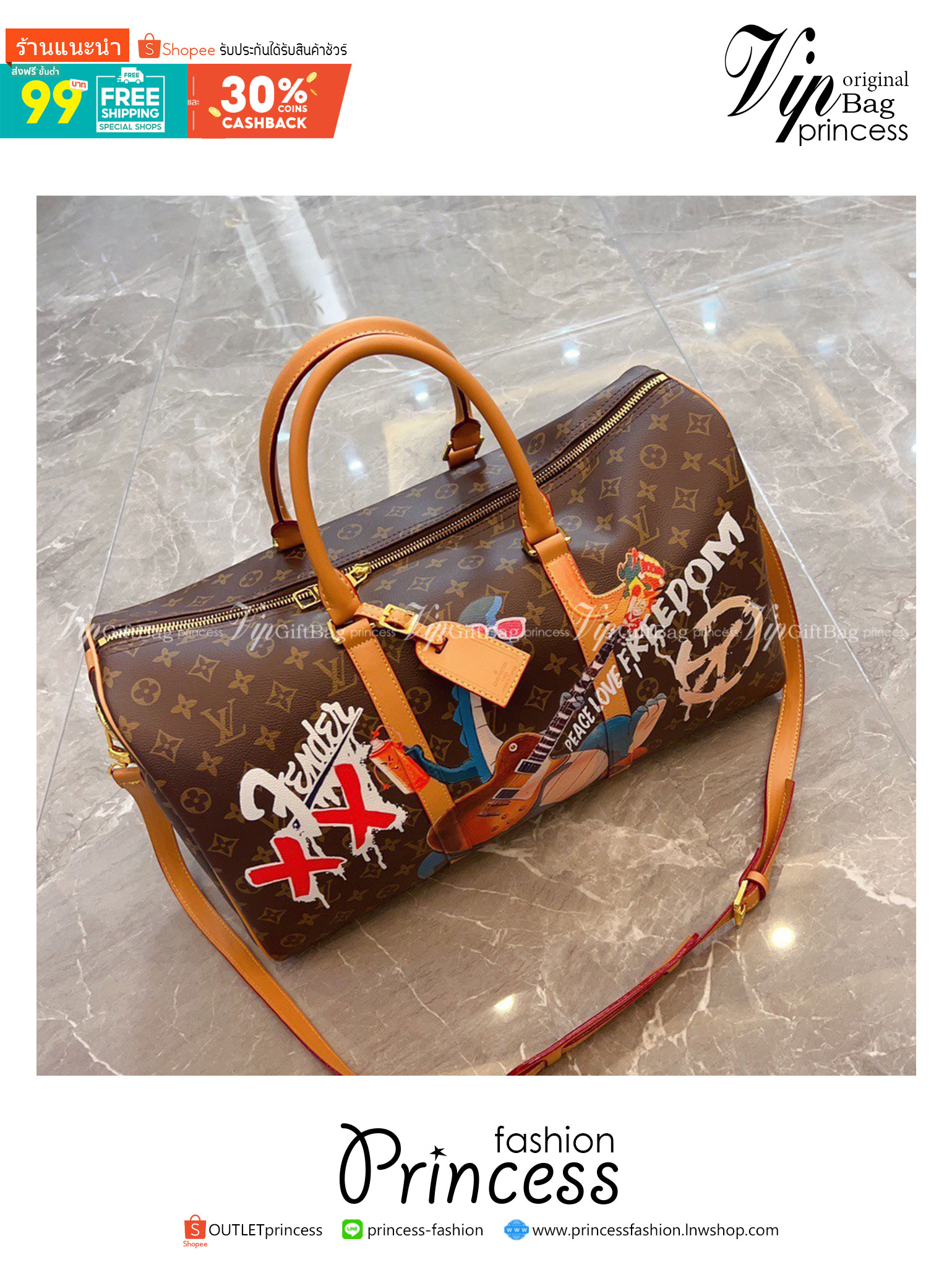 LV Keepall Bandouliere 45 / LV Travel Bag พร้อมส่ง กระเป๋าเดินทางสุดคลาสสิค ไอเท็มที่จะทำให้การเดินทางไม่ธรรมดาอีกต่อไป ด้วยดีเทลความเป็นเอกลักษณ์