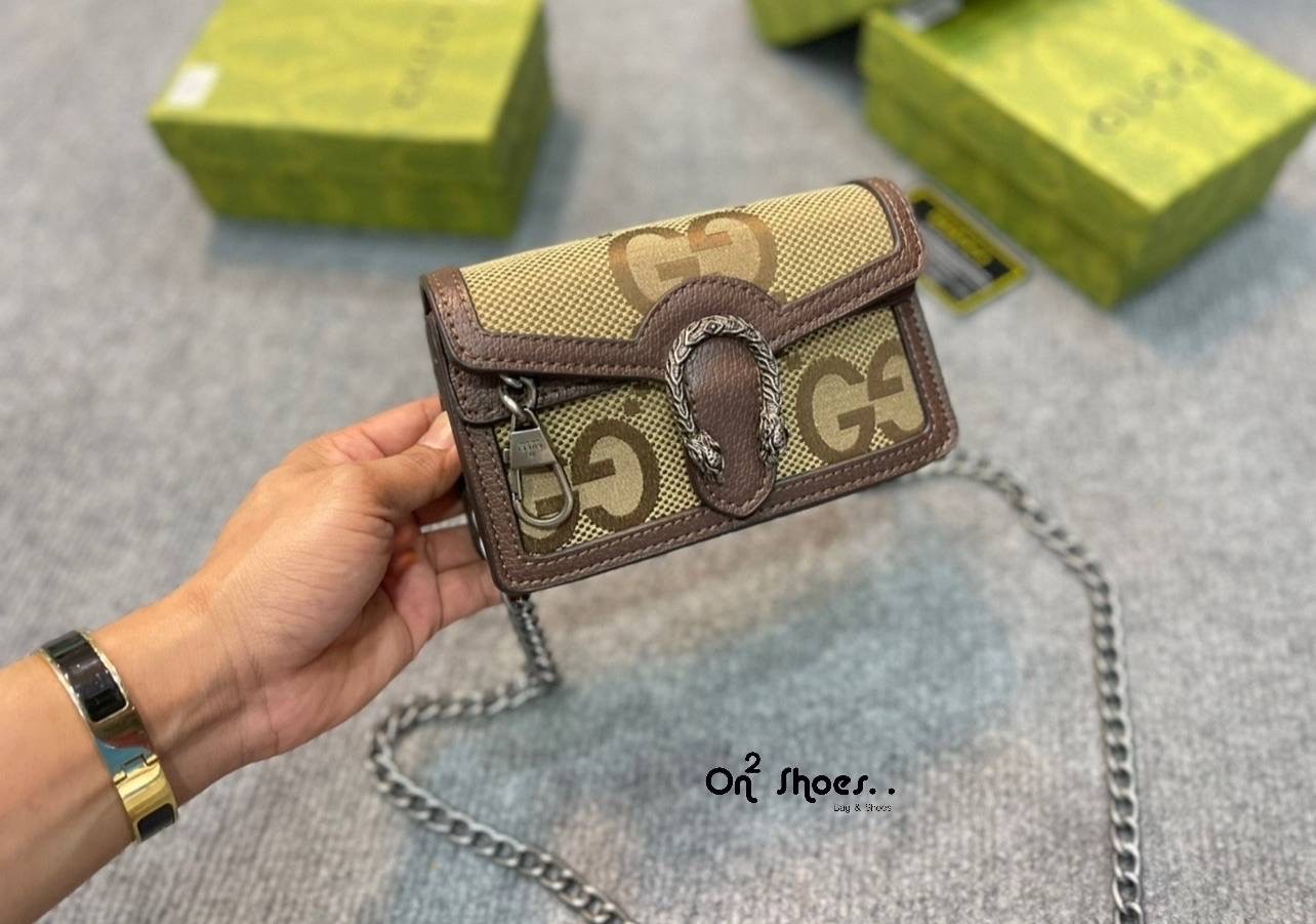 GUCCI Dionysus leather super mini bag / GG Dionysus Wallet พร้อมส่งที่ไทย งานสวยเลยค่า ขนาดกำลังน่ารัก อะไหล่สั่งผลิตเฉพาะรุ่น สะพายขึ้นไหล่คือสวยหรูเลยค่า