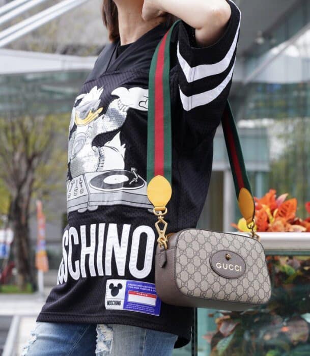 VIP 】หนังแท้ GUCCI Neo Vintage GG Supreme messenger bag พร้อมส่งที่ไทย งานมาพร้อมกล่องครบเซ็ทสวยมากค่ะ