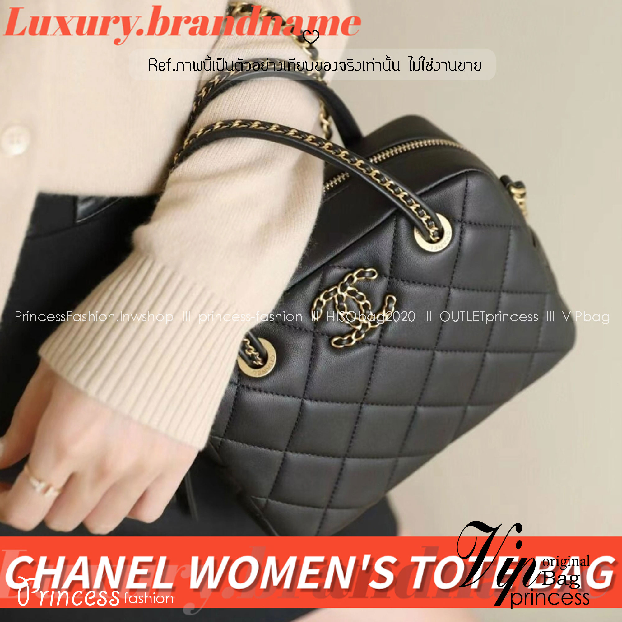 Chanel 25C Mini Bowling Bag กระเป๋าสะพายดีไซน์สุดเรียบหรูทรงโบลิ่ง อะไหล่สีทองสวยหรู ขนาดกำลังสวย รูปทรงคลาสสิคใช้งานได้สะดวก ภายในเป็นช่องโล่ง ใส่ของจุกจิก หรือสิ่งจำเป็นได้