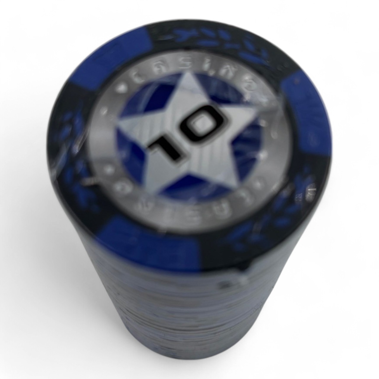 ชิปโป๊กเกอร์เกรดพรีเมี่ยมCASINO แบบแยกเหรียญ น้ำหนัก14g.(Chip poker)