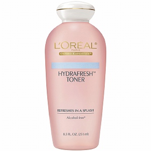 (Pre-order) L'Oreal HydraFresh Toner, Alcohol-Free 8.5 oz (251 ml)