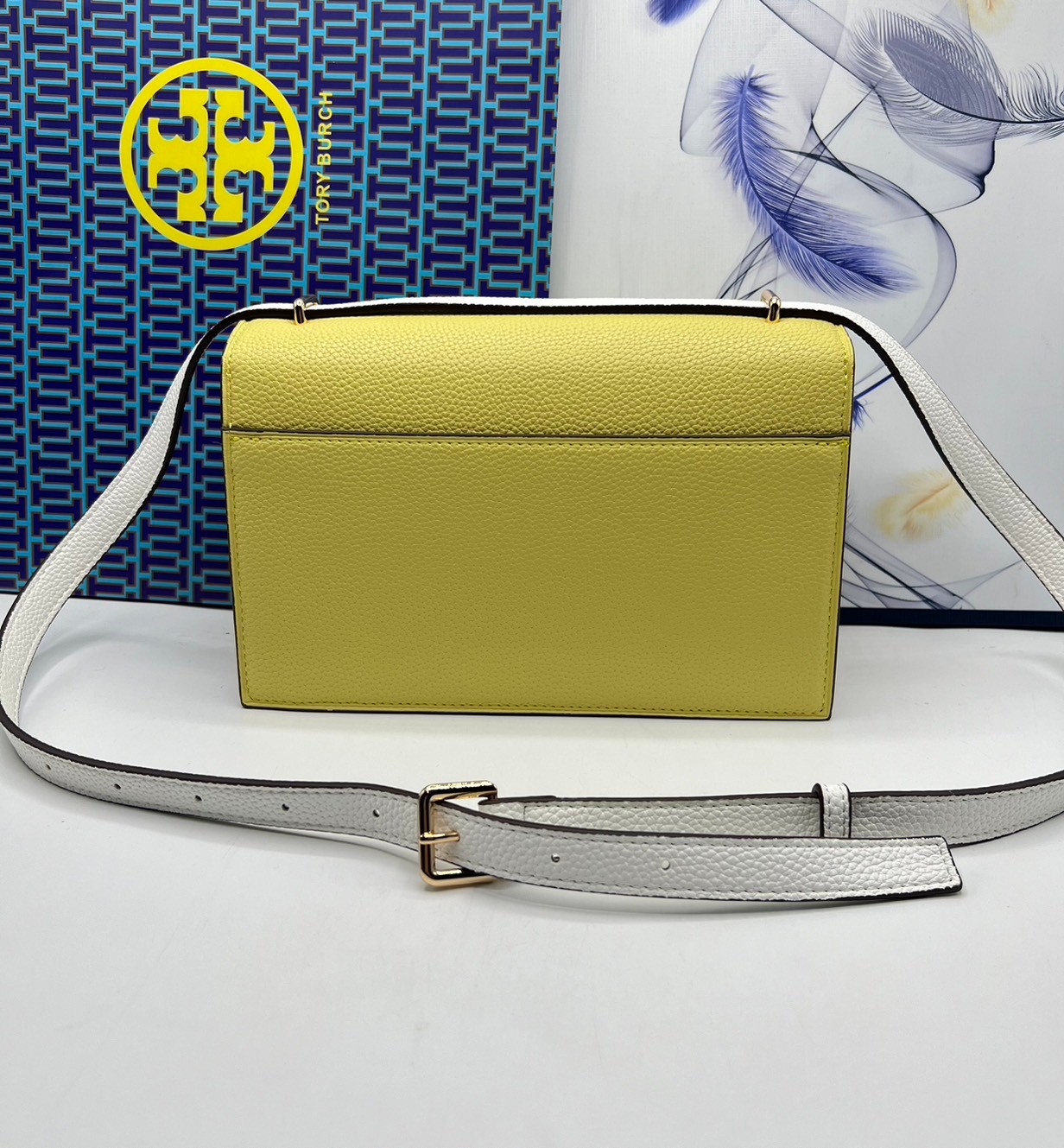 TORY BURCH MILLER LEATHER SHOULDER BAG กระเป๋าสะพายสวยหรู ผู้ดีทุกสี สายถอดได้ ถือเป็นคลัชได้ เกรดออริ สลับแท้ 1:1 ใช้งานต่างประเทศได้