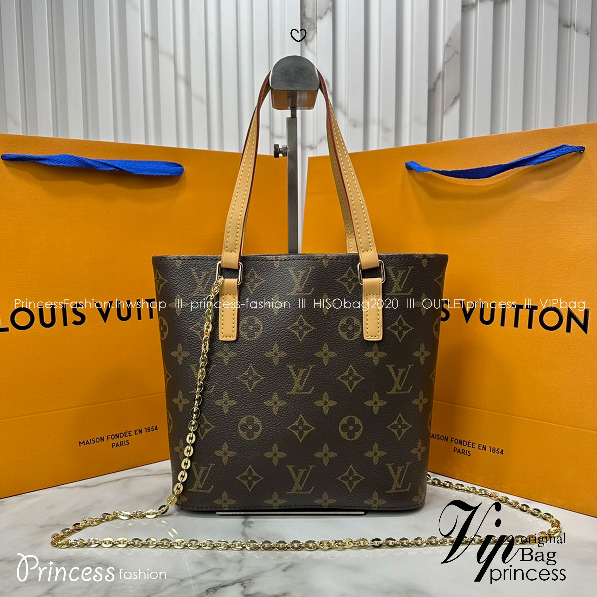 LV VAVIN TOTE BAG MONOGRAM CANVAS กระเป๋าทรงโท้ทงานวินเทจหายาก เป็นรุ่นตามหา ดีไซส์สวยเหนือกาลเวลา น่าครอบครอง