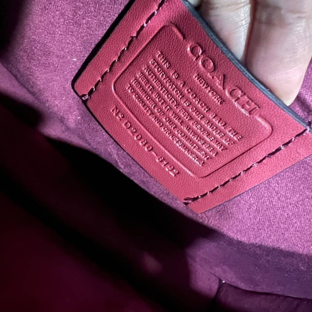 COACH SMALL GEORGIE TOP HANDLE IN BLOCKED SIGNATURE CANVAS ((6504//0468//6192//6015)) compact body portable shoulder bag 🌈ห้ามพลาด รุ่นแนะนำค่าา! พร้อมส่งทันที! กระเป๋าหิ้ว//สะพายข้างได้ วัสดุหนังแท้ 🔺หนึ่งใบทำลายหนังผสมกัน3แบบได้ลงตัวสวยง