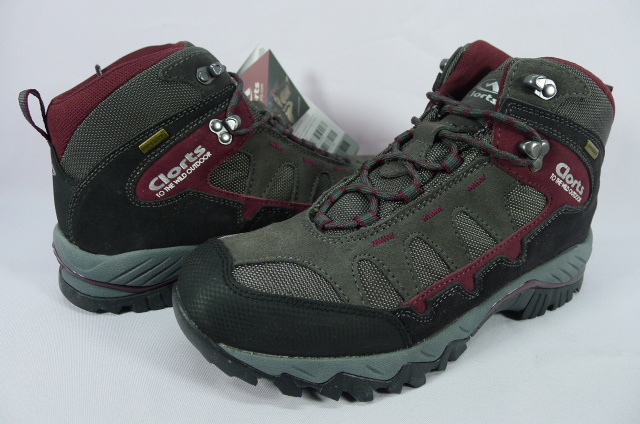 Clorts- Hiker GTX/Grey Dark Red M9us/42eu