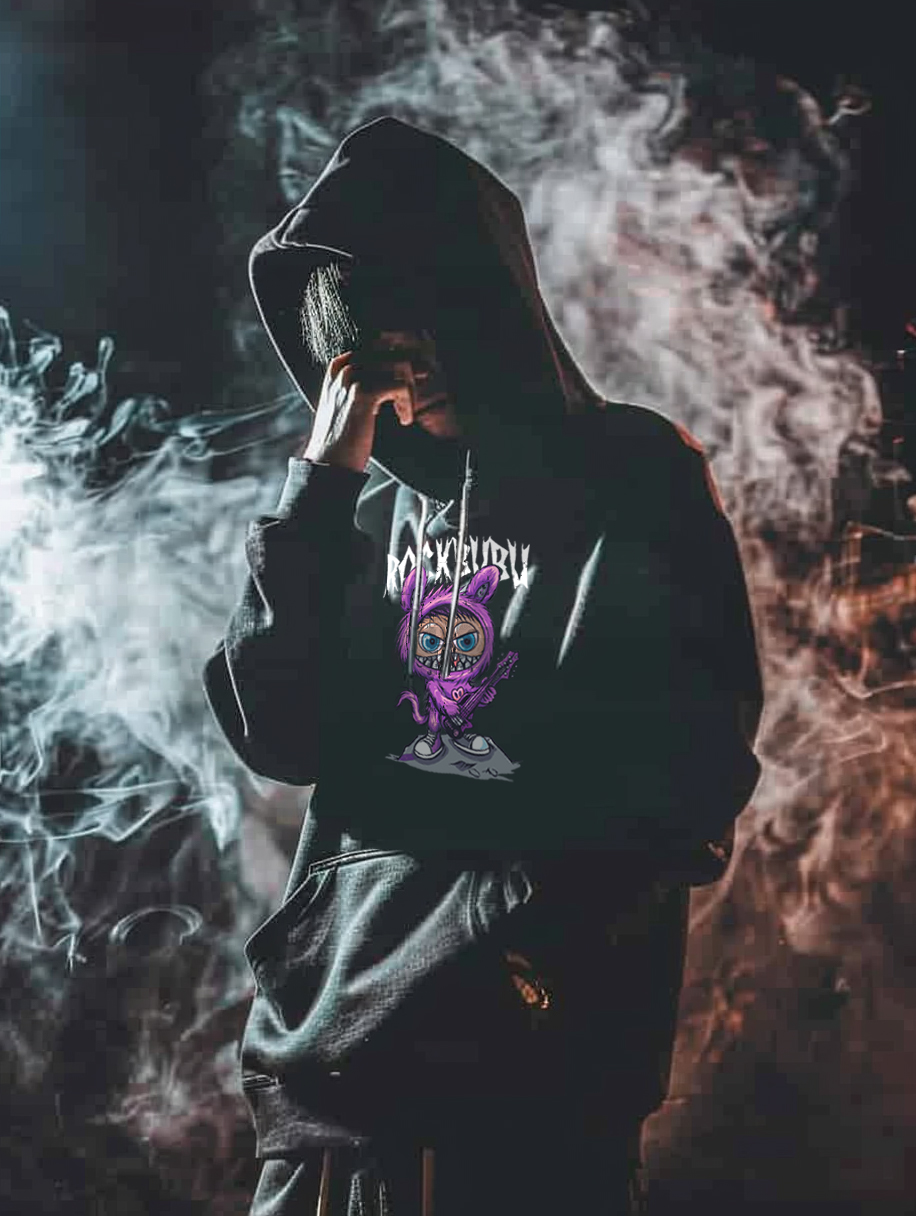 77DESIGN เสื้อฮูด ROCKBUBU ร็อคแต่น่ารัก