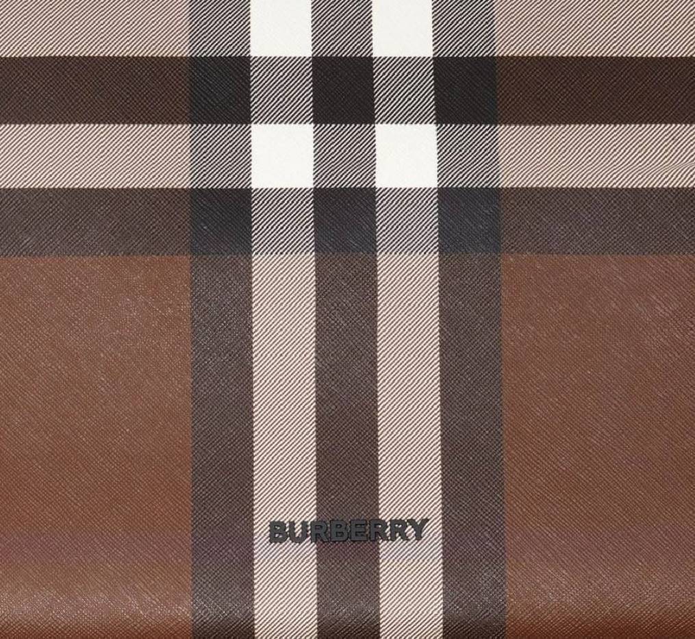 BURBERRY BORSA TOTE BAG / BURBERRY VINTAGE CHECK CANVAS TOTE BAG / BURBERRY FRAGRANCES MONOGRAM TOTE BAG กระเป๋าทรงโท้ทใบใหญ่