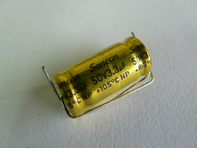 C 3.3 uF 50V NP