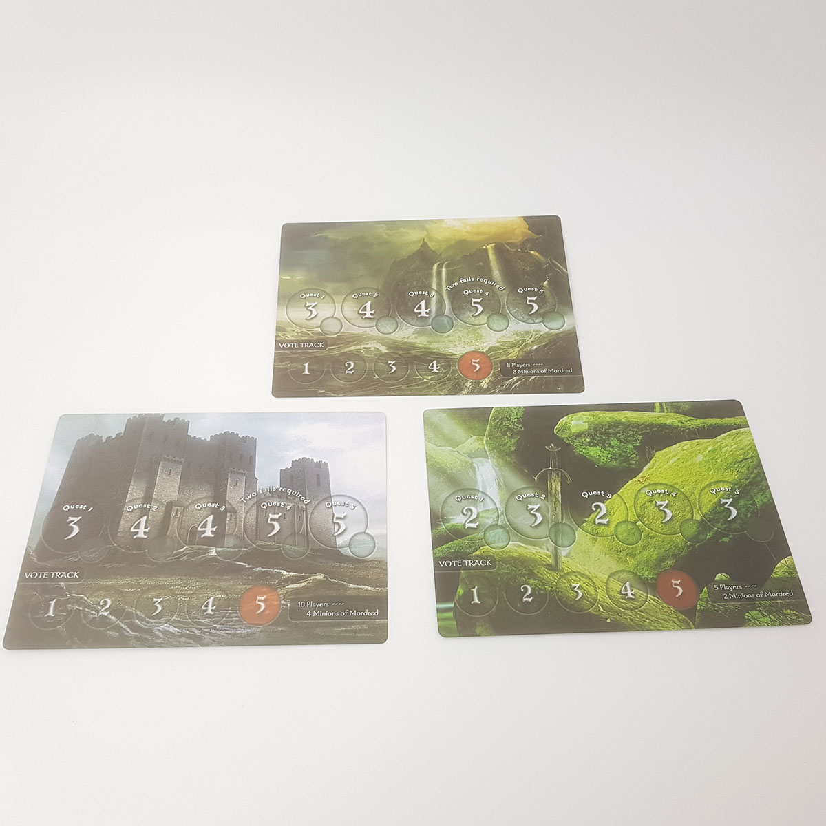 The Resistance : Avalon Board Game Card Game อะวาลอนชุดประหยัด งานดี ภาษาอังกฤษ การ์ดกระดาษแข็ง
