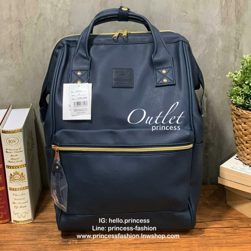 Anello polyurethane leather rucksack รุ่น Mini และ Classic กระเป๋าเป้จากแบรนด์เล็กๆมาสู่แบรนด์ดังทั้งในไทยและญี่ปุ่น วัสดุหนังpuแต่งลายหินอ่อนหนังนิ่ม กันน้ำได้ ภายในมีช่องเล็ก2ช่อง เปิดปิดด้วยซิปคู่ ปากกระเป๋าเป็นโครงสะดวกต่อการหยิบจับของภายใน ด้านข้างมี