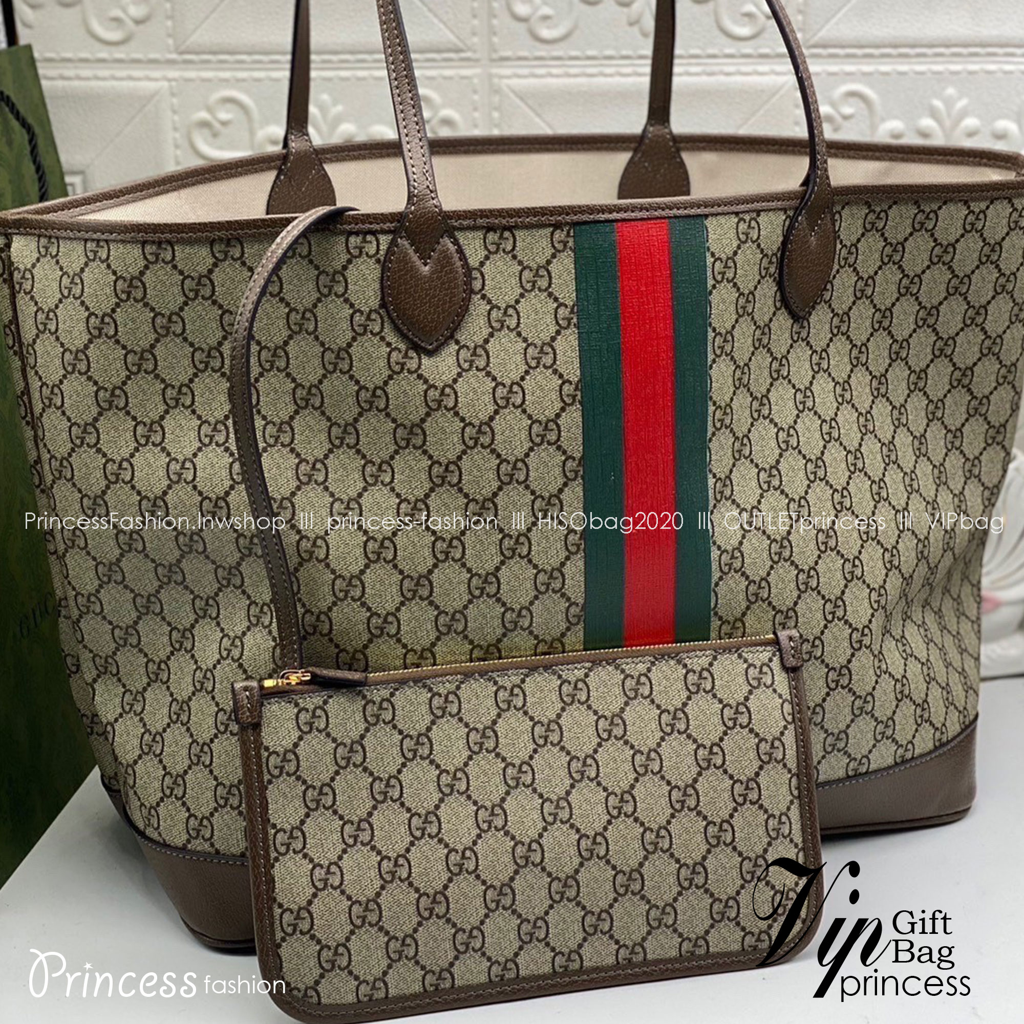 GUCCI TOTE BAG Large / GUCCI Ophidia large tote bag เกรดออริจินอล ภาพสินค้าถ่ายจากงานขายจริง ใช้งานต่างประเทศได้ ฮอตสุดแล้วค่ะซิส GG TOTE ทรงชอปปิ้ง มาใหม่ชนช็อป คุ้มมากๆได้กระเป๋าใบเล็กเข้าเซตแยกใช้งานได้ อะไหล่สั่งผลิตเฉพาะรุ่น