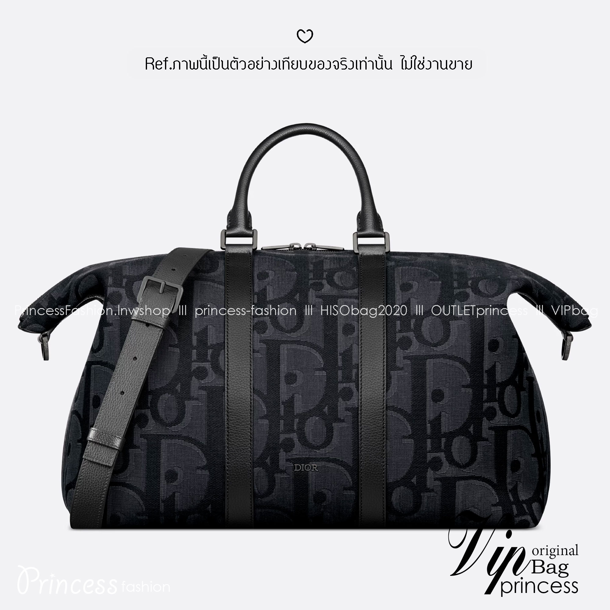 DIOR Weekender 40 Maxi / DIOR Keepall กระเป๋าสะพายใบใหญ่ Maxi Dior Oblique - Men's Fashion จุของได้เยอะ หรูหรามีระดับเป็นเอกลักษณ์