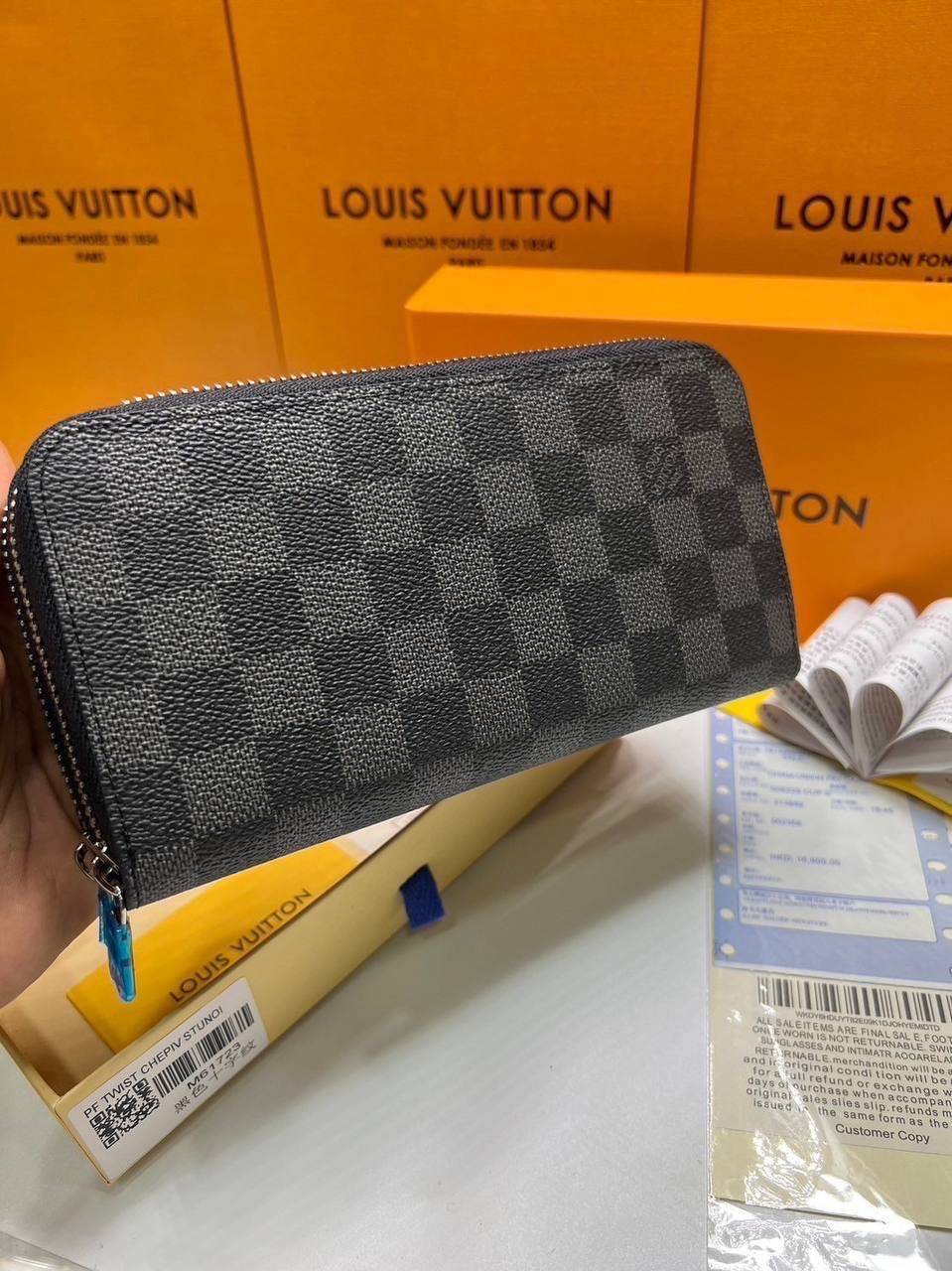 ORI หนังแท้ | LV Zippy Wallet Damier Ebene / Epi Leather Zippy Wallet / Zippy Wallet Monogram / LV Long Wallet กระเป๋าสตางค์ใบยาวซิปรอบ กระเป๋าสตางค์ผู้หญิง