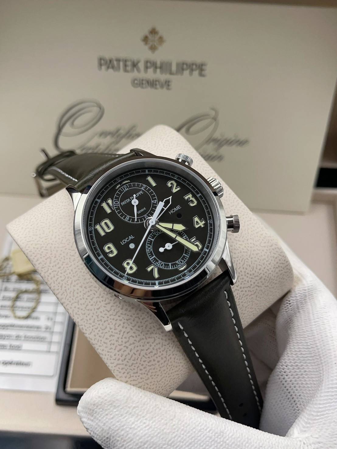 VIP ORI | นาฬิกาปาเต๊ะ สลับแท้ เกรดเทพ Patek_ppf Swiss grade size 40mm 🤍 สินค้าเกรดวีไอพี งานดีสุด หนังแท้
